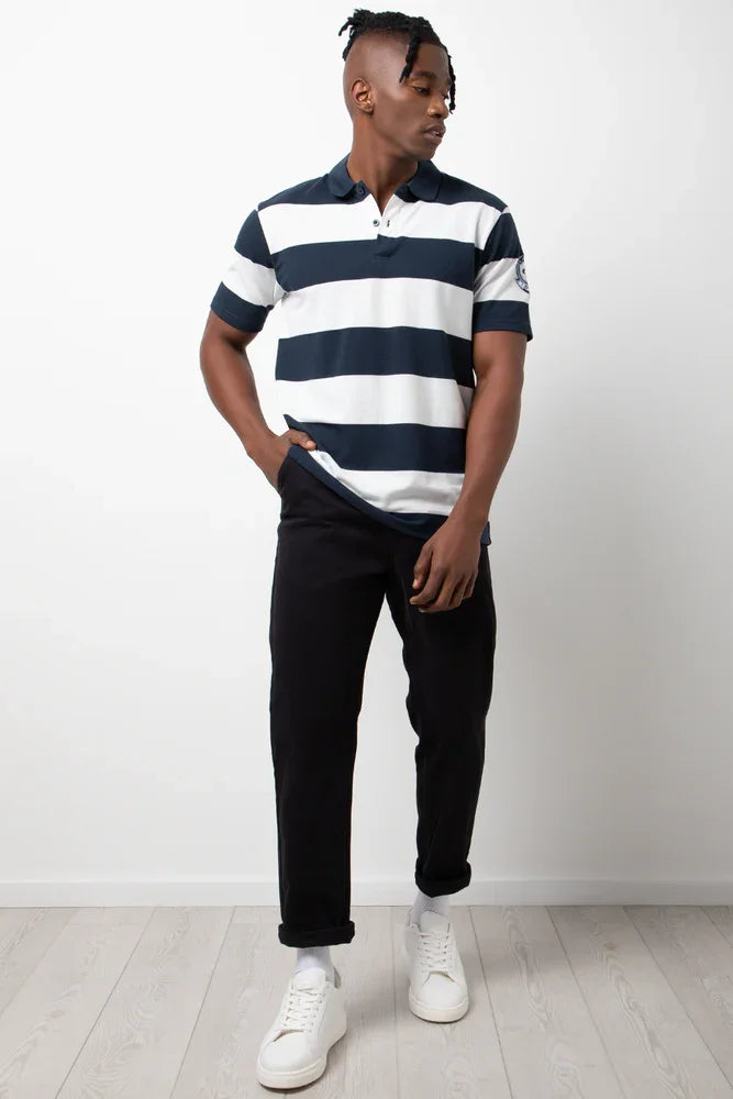 Straight Leg Chino Pants Black