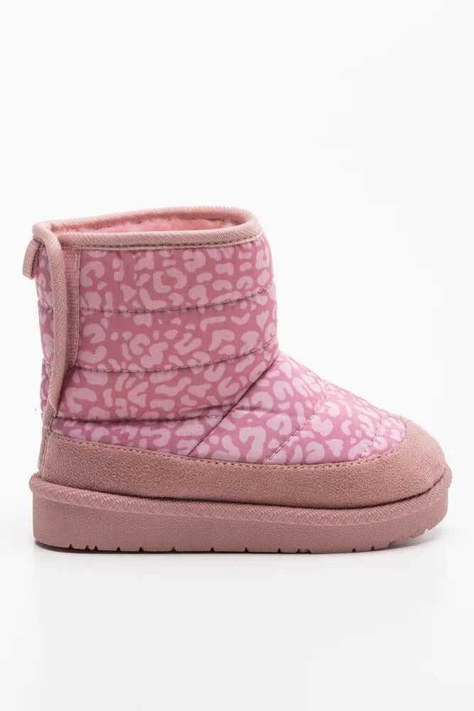 Leopard Boot Pink