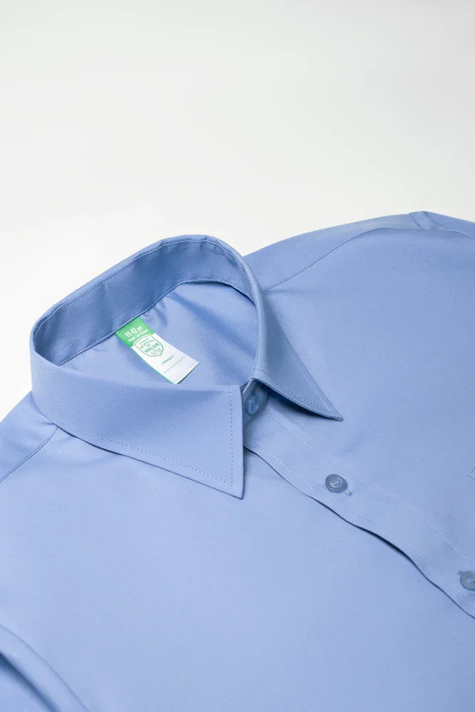 Primary School Long Sleeve Shirt Blue