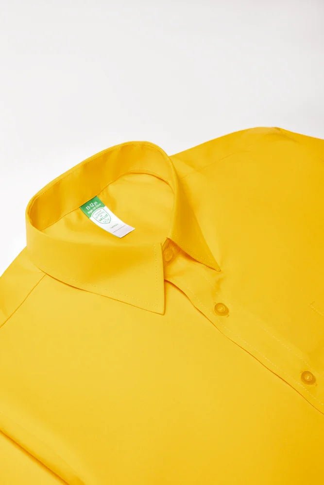 Primary School Long Sleeve Shirt Gold (1)