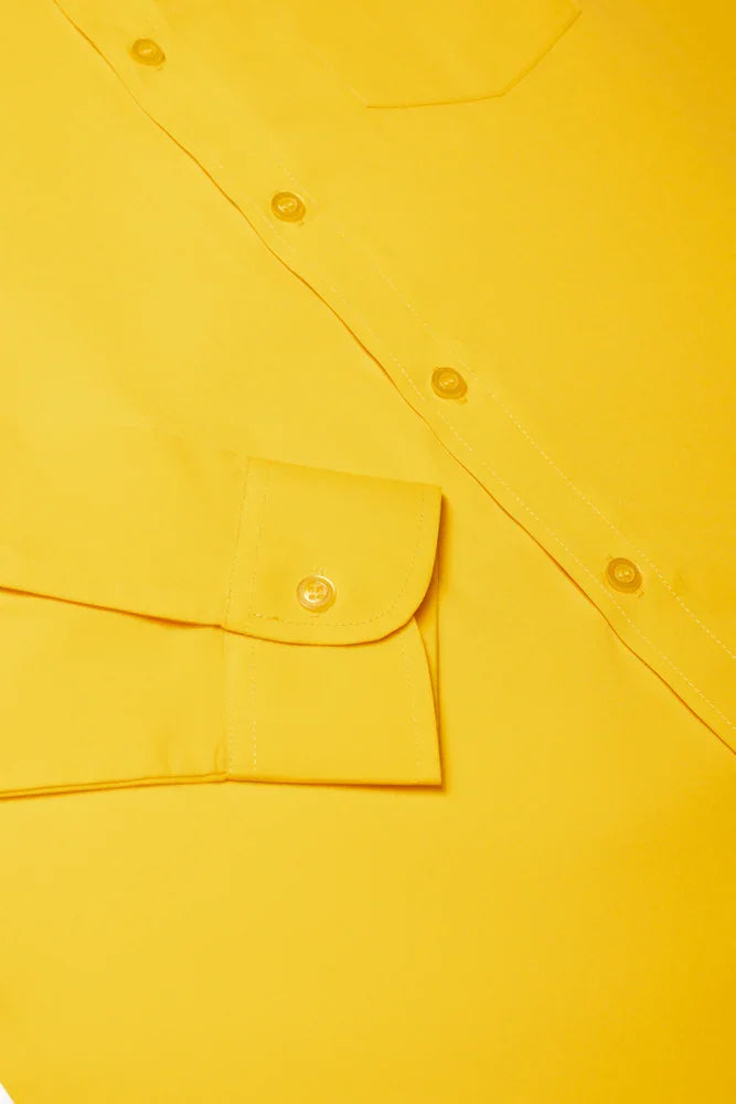 Primary School Long Sleeve Shirt Gold (4)