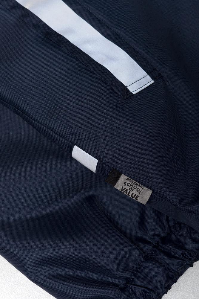 Reflective Rain Jacket Navy (2)