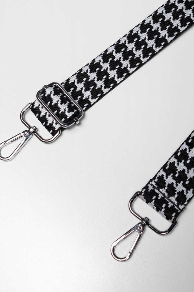 Bag Strap Black And White