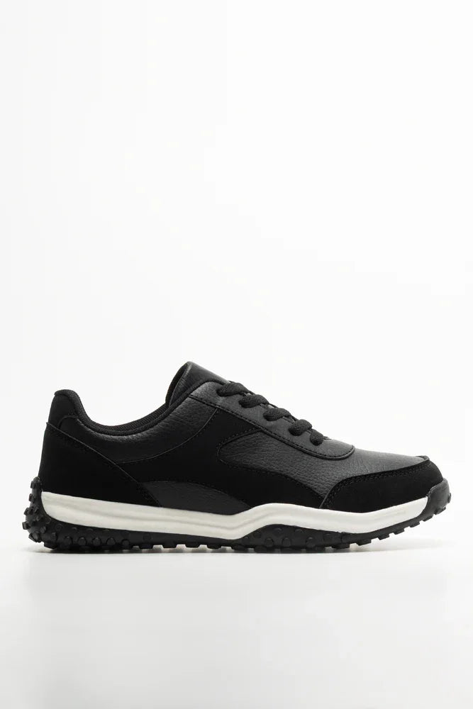 Rugged Retro Trainers Black