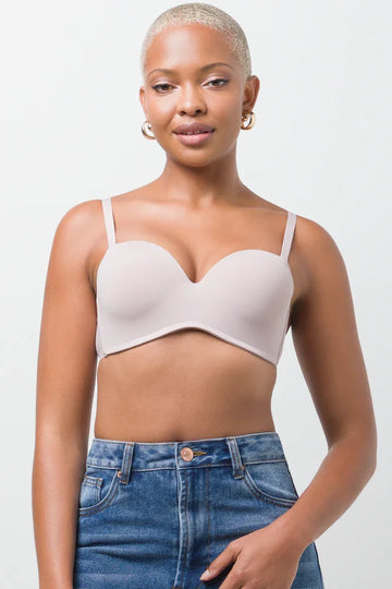 2 Pack Multiway Bonded Bras Small Black