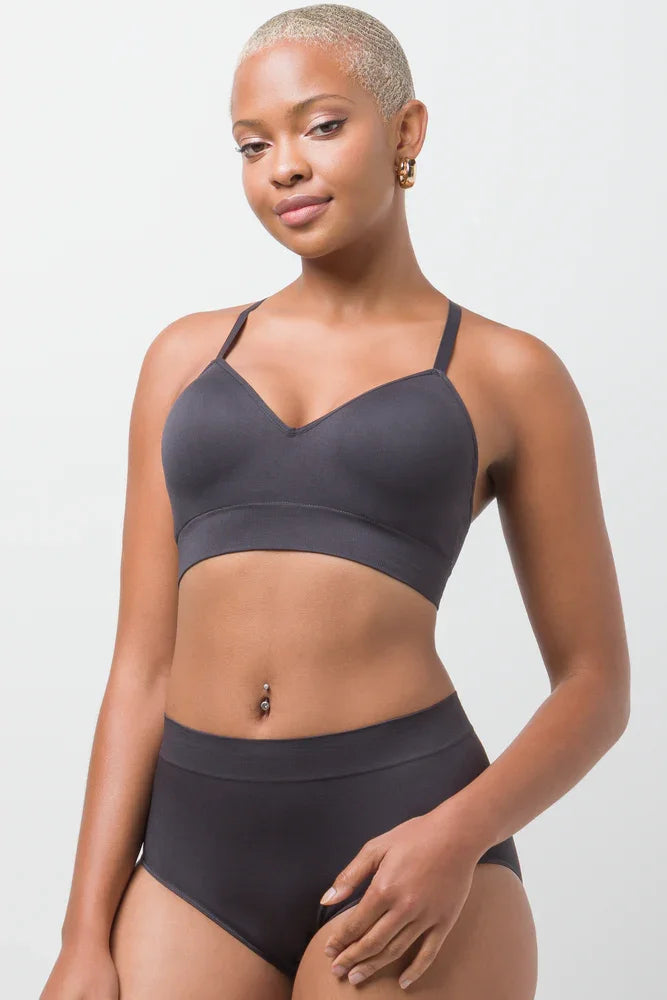 Seam-Free Bralette Grey