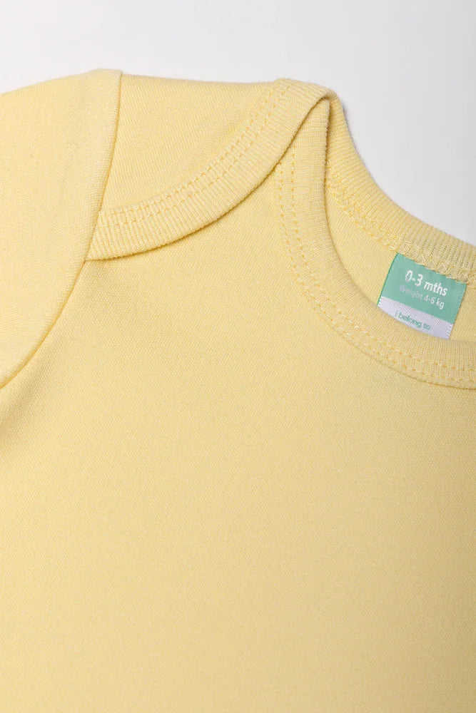 Short Sleeve Bodyvest Yellow (1)