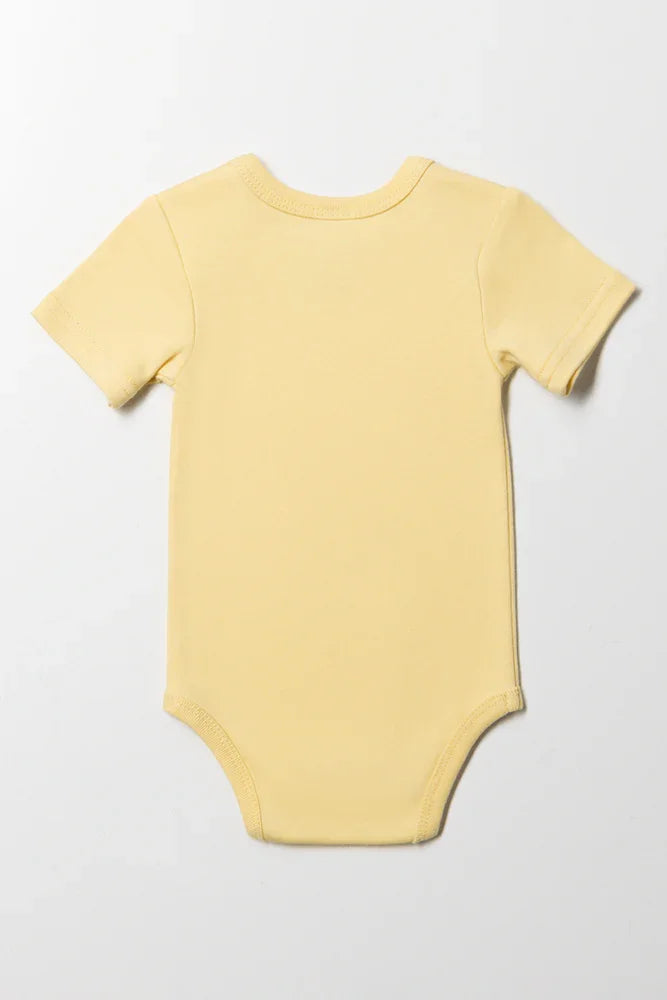 Short Sleeve Bodyvest Yellow (3)