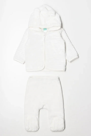 Jacket And Legging Set White