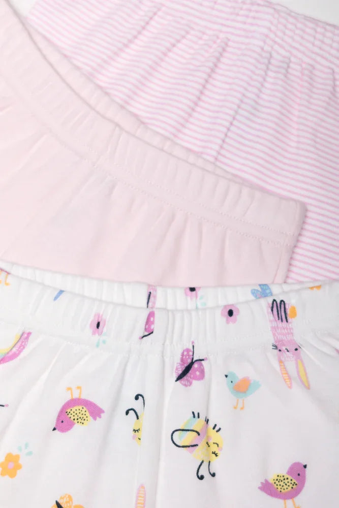 3 Pack Leggings Pink