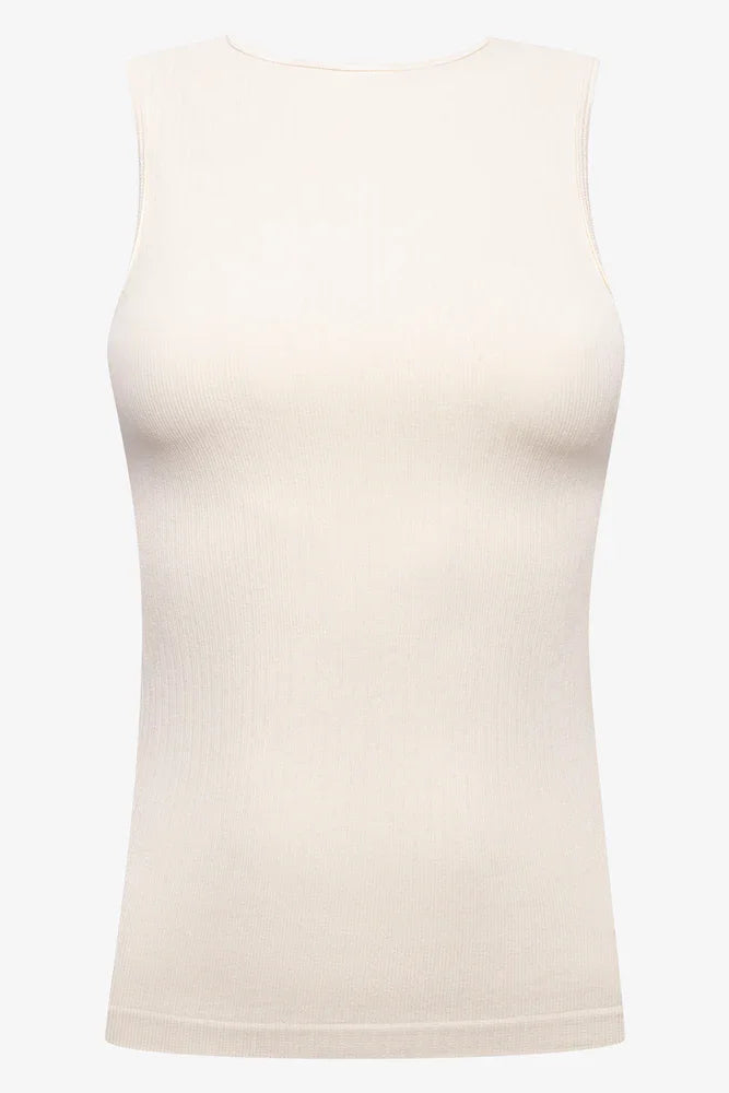 Sleevless Seamfree Top Natural