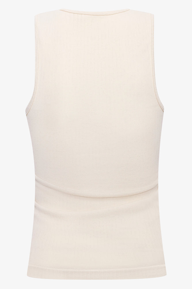 Sleevless Seamfree Top Natural