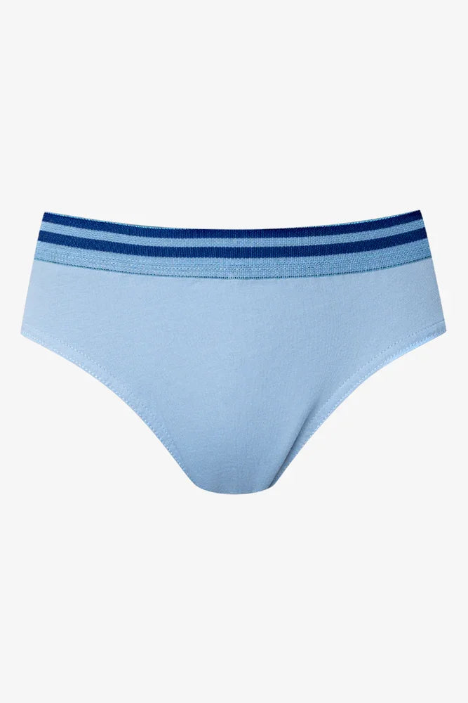 5 Pack Briefs Black, Blue And Grey (3)