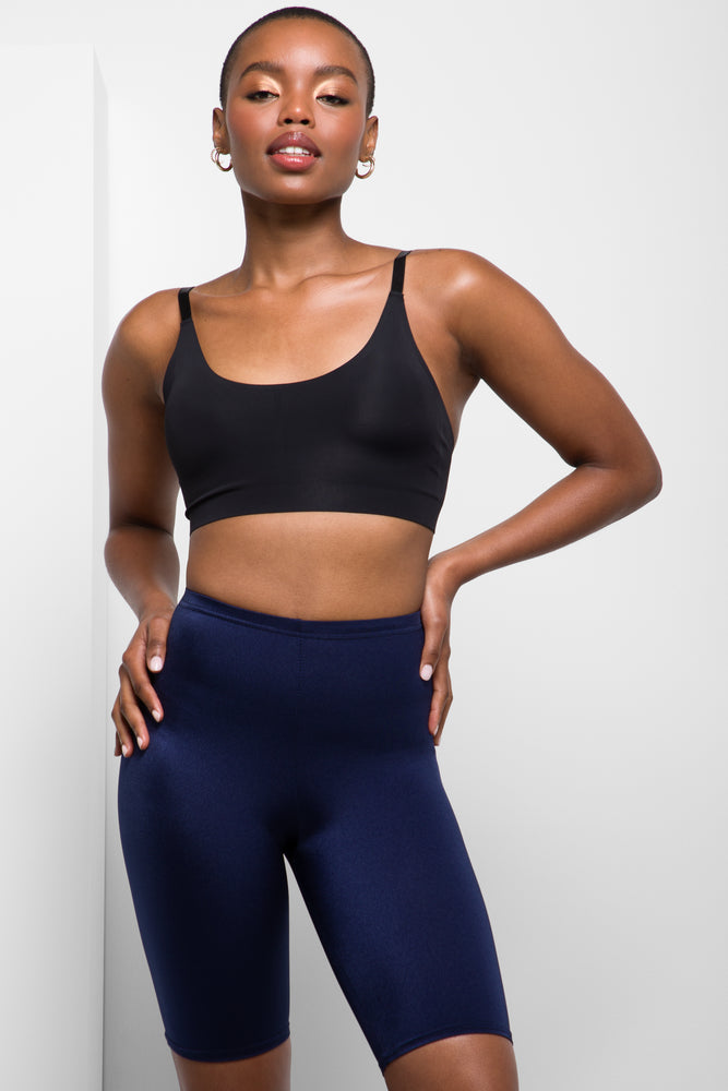 Knee Length Cycle Shorts Navy