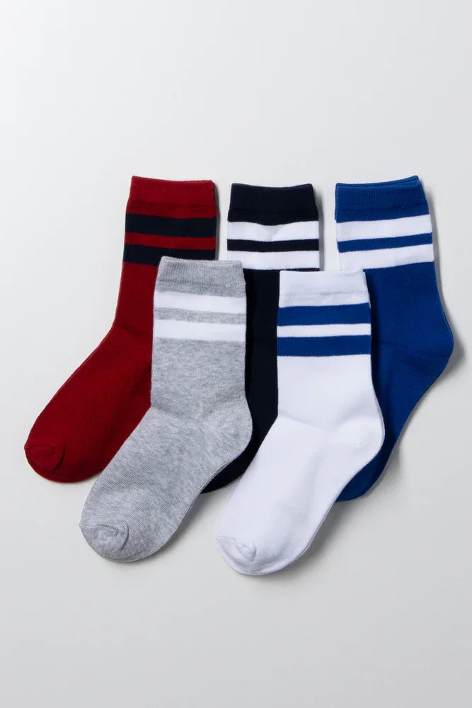 5 Pack Socks Multi