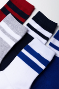 5 Pack Socks Multi (1)