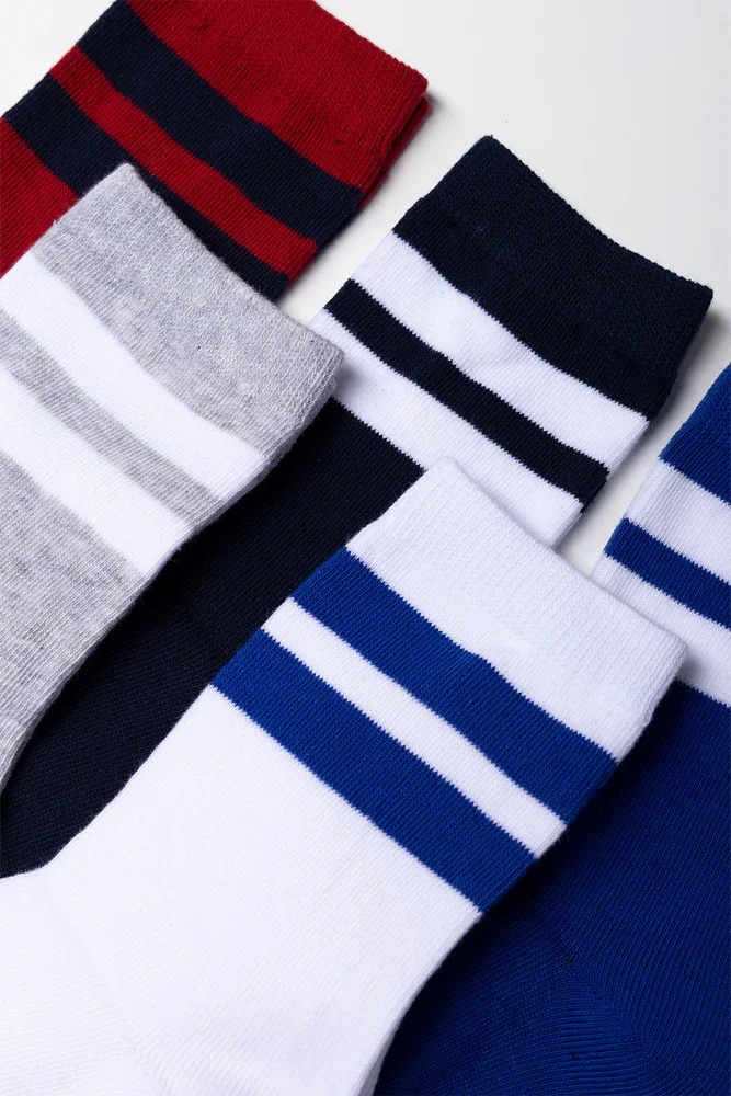 5 Pack Socks Multi (1)