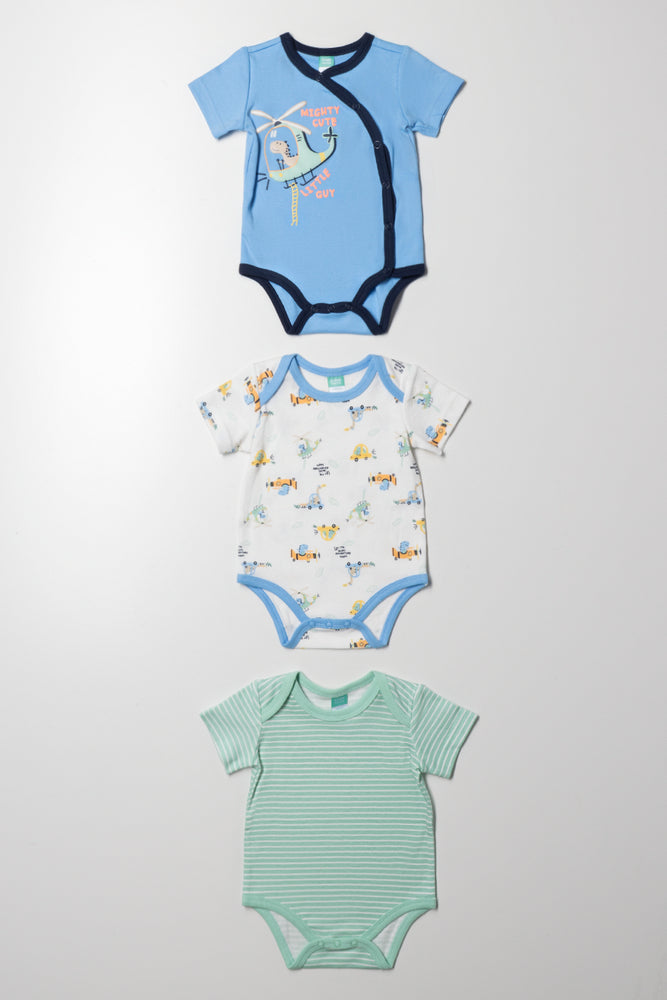 Pack Short Sleeve Bodyvests Blue Vests Ackermans – Vests