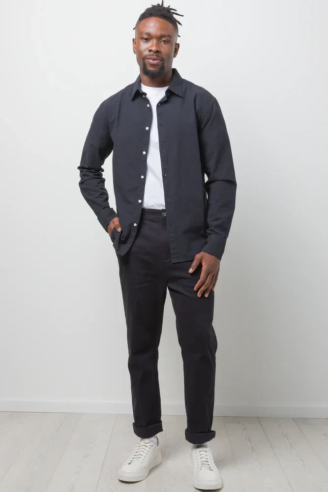 Slim Fit Chino Pants Black