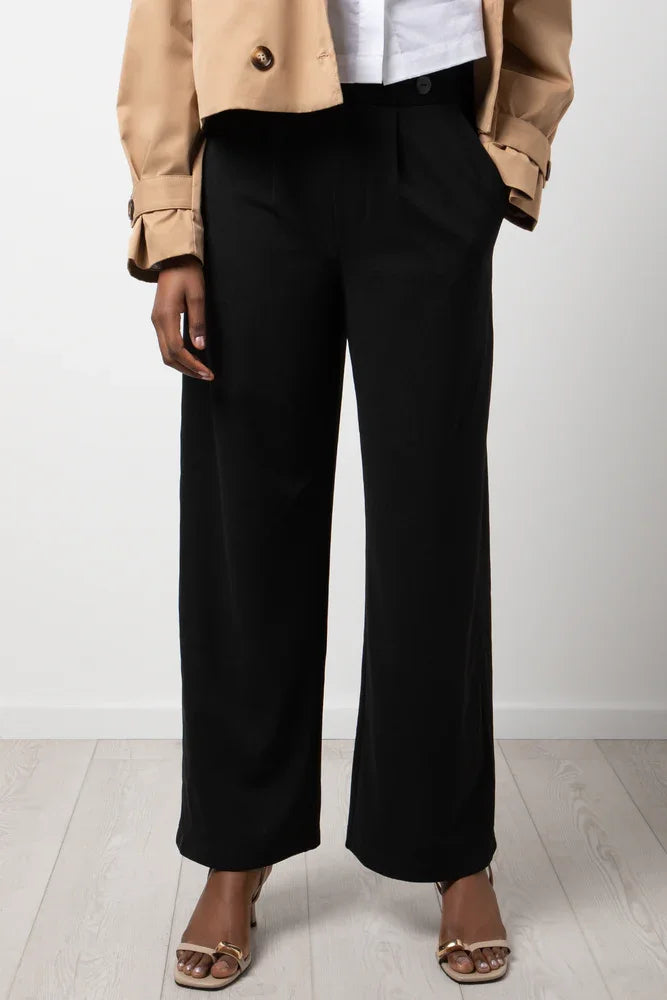 Wide Leg Pants Black