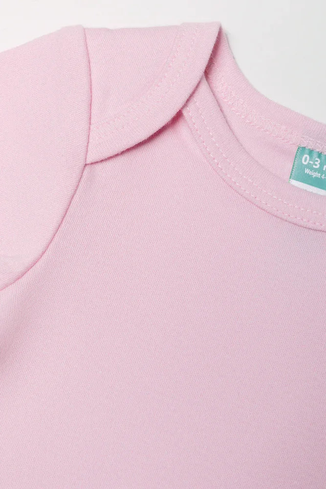 Short Sleeve Bodyvest Pink