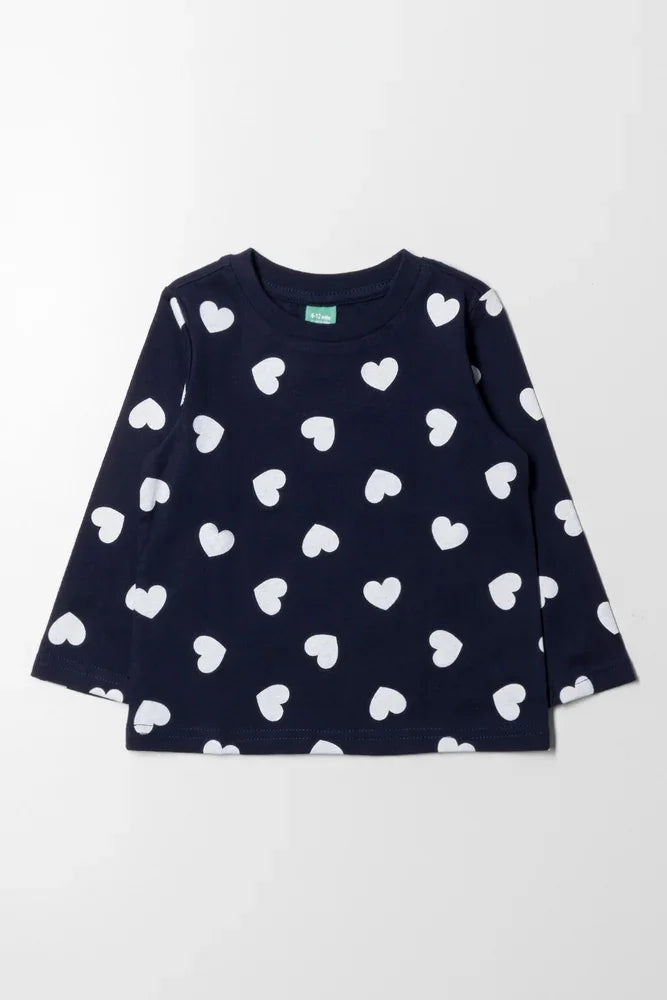 Long Sleeve T-Shirt Navy