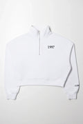 Quarter Zip Top Cream