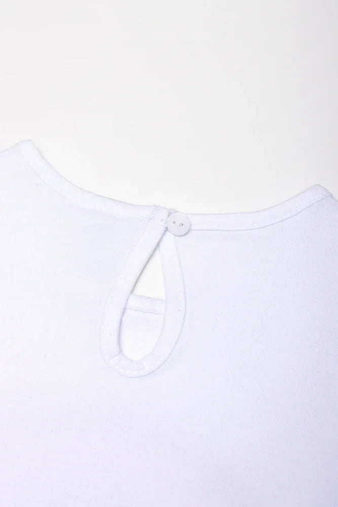 Tutu Skirt Set Red And White (2)