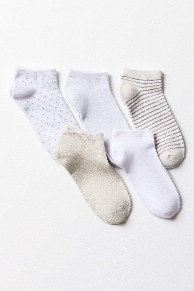 5 Pack Secret Socks Multi