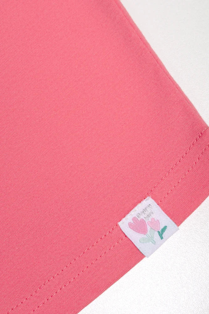 Short Sleeve T-Shirt Pink (2)