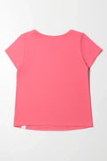 Short Sleeve T-Shirt Pink (3)