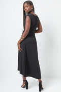 Fit And Flare Dress Black (2)