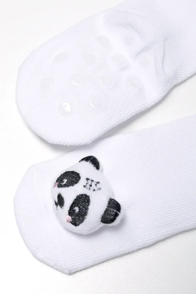 Panda Socks White
