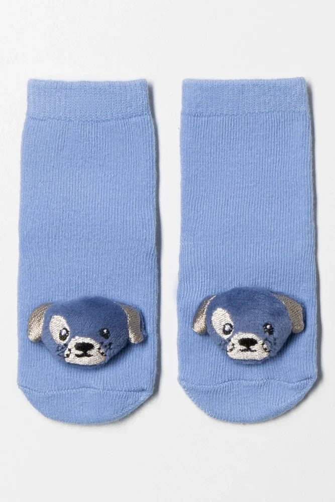 Puppy Socks Blue