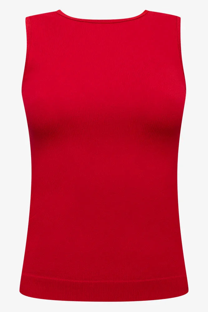 Seamless Top Red