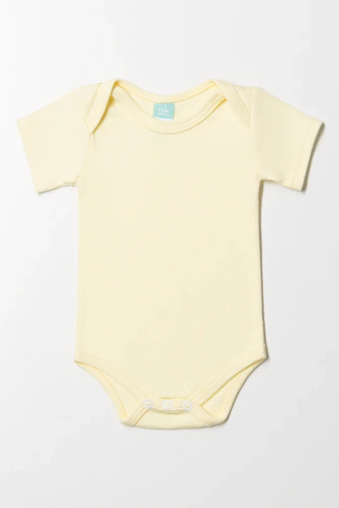 Short Sleeve Bodyvest Yellow