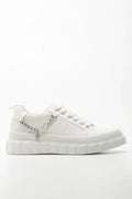 Chain Sneakers White
