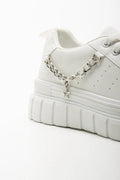Chain Sneakers White (2)