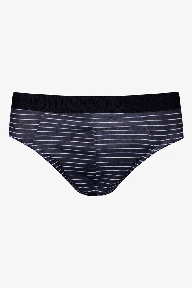3 Pack Briefs Black And Grey