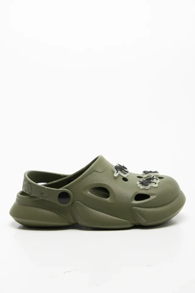 Clog Dark Green