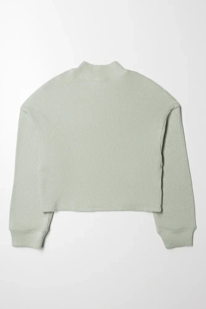 Long Sleeve Top Green (2)