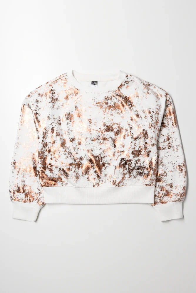 Crop Tracktop Cream