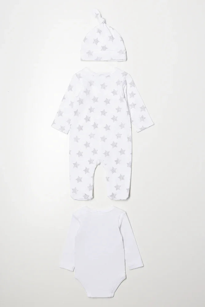 3 Piece Star Set White (4)