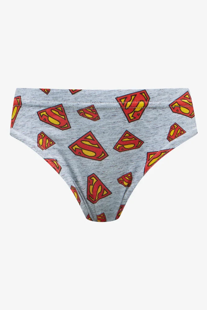 Superman 3 Pack Briefs Blue And Red