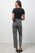 Crew Neck Short Sleeve T-Shirt Black (2)