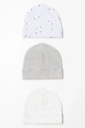 3 Pack Hats Grey