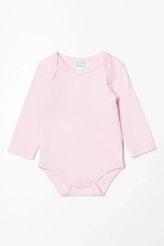 Long Sleeve Bodyvest Pink