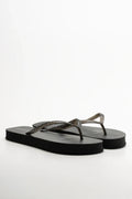 Glitter Flip Flop Black