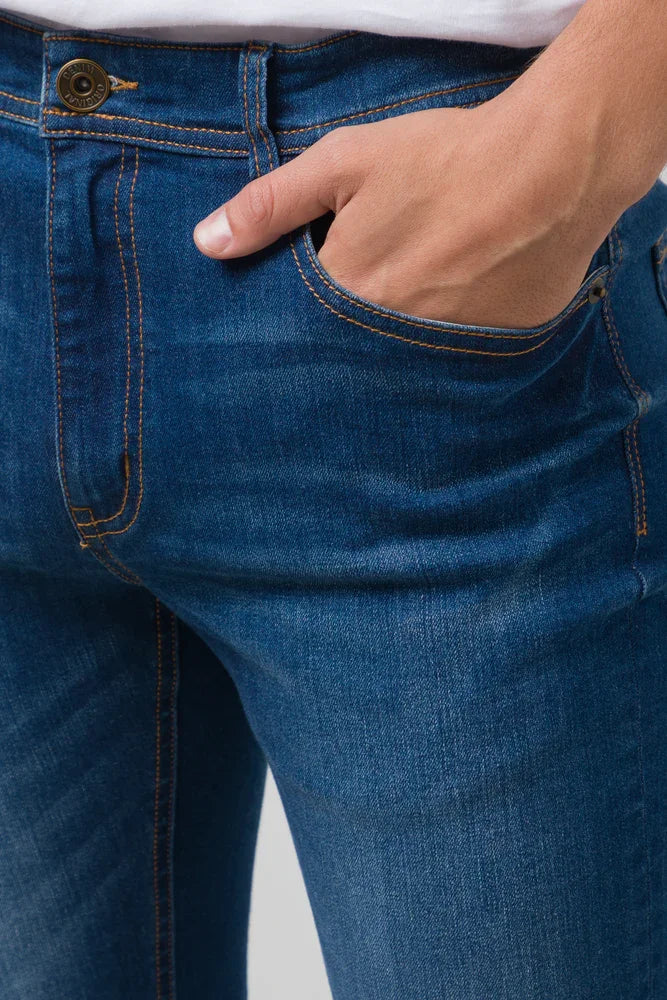 Skinny Denim Jeans Blue (4)