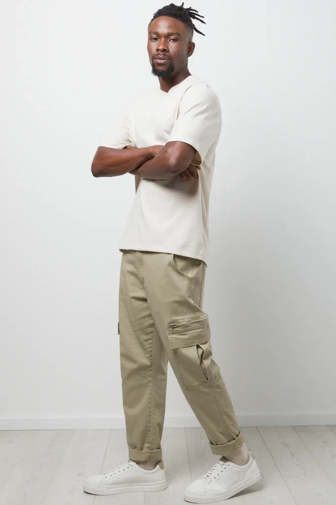 Relaxed Short Sleeve T-Shirt Natural